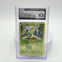 Pokemon Snivy Black & White Cross Holo Pokemon League 2011 CGC Mint+ 9.5 Card - Image 1