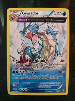 Gyarados 21/98 Holo R Ancient Origins MP Pokemon - Image 1