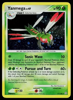 Pokemon Card - Yanmega Legends Awakened 17/146 Holo Rare - Image 1
