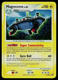 Pokemon Card - Magnezone Stormfront 6/100 Holo Rare - Image 1
