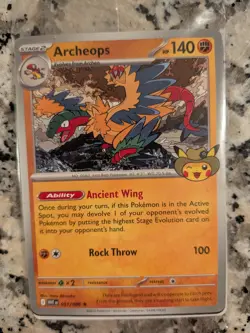 Two Pokemon Field Museum Fossil Exhibit Archeops Promo x2 SEALED 051/086 - Image 3