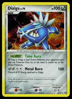 Pokemon Card - Dialga Platinum 6/127 Holo Rare - Image 1