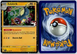 Pokemon TCG Eelektrik BLK EN 031/086 Cosmos Holo Play! Prize Pack - Image 3