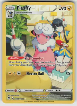 Flaaffy Ultra Rare SWSH12: Silver Tempest Trainer Gallery TG03/TG30 Pokemon - Image 1