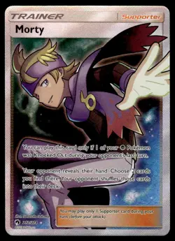 2018 Pokemon Sun & Moon - Lost Thunder Morty #212/214 Light Play - Image 1