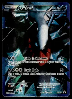 2013 Pokemon Black Star Promos Darkrai #BW73 Heavy Play - Image 1