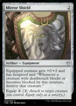 Mirror Shield 234/254 Theros Beyond Death MTG Magic the Gathering card - Image 1