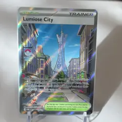 Pokemon TCG Lumiose City Trainer-Stadium Reverse Holo EN 2016 111/108 UC - Image 1