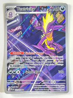 Toxtricity 103/094 Illustration Rare Phantasmal Flames Pokemon TCG Near Mint NM - Image 1