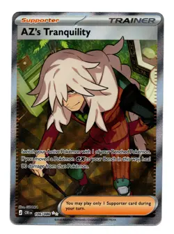 Pokemon AZ's Tranquility 106/086 Full Art Chaos Rising - Image 1