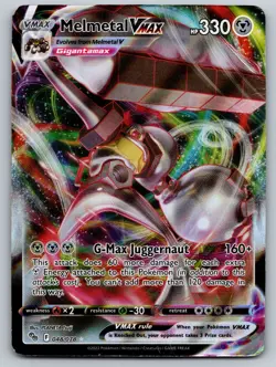 Melmetal VMAX Holo Ultra Rare Pokemon GO 048/078 HP - Image 1