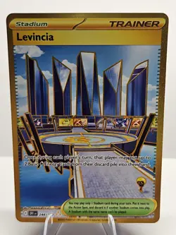 Levincia - 244/182 DRI SV10: Destined Rivals NM -Hyper Rare Gold - Pokemon TCG - Image 1