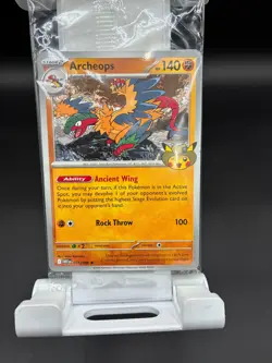 Exclusive Pokemon Chicago Field Museum Fossil Exhibit Archeops Promo Card SEALED - Image 5