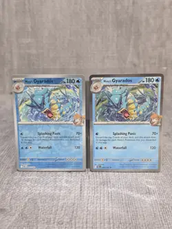 Pokemon TCG: Destined Rivals - Misty's Gyarados (049/182) Reverse & Holo Bundle - Image 1