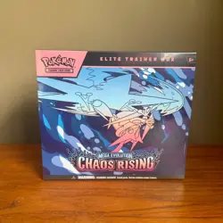 Pokemon Mega Evolution Chaos Rising Elite Trainer Box ETB - NEW & SEALED - Image 1