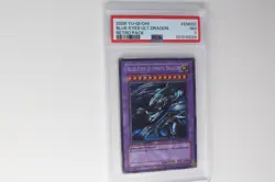 2008 Yu-Gi-Oh! Blue-Eyes Ultimate Dragon RP01-EN000 PSA 7 - Image 1