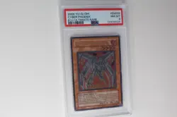 2006 Yu-Gi-Oh! Cyber Phoenix EOJ-EN009 Ultimate Rare PSA 8 - Image 1
