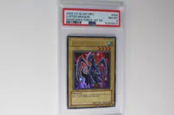 2003 Yu-Gi-Oh! Luster Dragon MFC-058 1st Ed. PSA 8 - Image 1