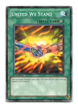 United We Stand - SDDL-EN023 1st Edition - YuGiOh-MP - Image 1