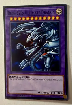 Blue-Eyes Ultimate Dragon SDWD-EN034 Common 1st Edition NM Yugioh - Image 1