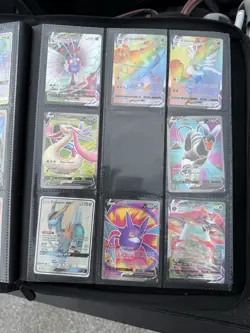 Pokemon Card Binder Lot GX V VMAX Tag Team Full Art Holo Ultra Rare Collection - Image 3