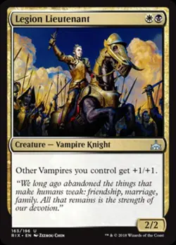 Legion Lieutenant -Foil Light Play MTG Rivals of Ixalan - Image 1