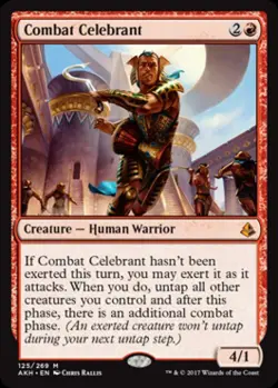 Combat Celebrant -Foil Light Play MTG Amonkhet - Image 1