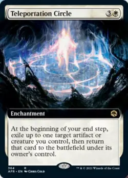 Teleportation Circle (Extended Art) -Foil Light Play MTG - Image 1