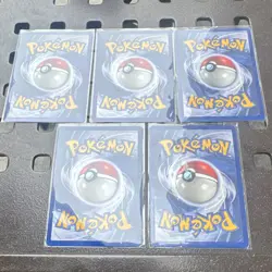 Pokemon TCG Base Set Unlimited Non Foils English 5-Card Lot Kadabra+ (Near Mint) - Image 2