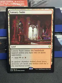 Luxury Suite MTG Battle for Baldur's Gate CLB Unplayed New Mint Card #355 - Image 1