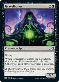 Gravelighter -Foil Light Play MTG Kamigawa: Neon Dynasty - Image 1