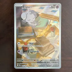 Espurr 95/88 Pokemon Illustration Rare Perfect Order Card NM IN-HAND ✨ - Image 1