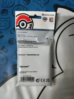 Pokemon European International Championship 2025 Ogerpon Card Sleeves - Image 2