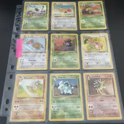 ⭐ (Vintage) Pokemon Jungle Set Complete Set Common+Uncommon Cards ⭐ - Image 1