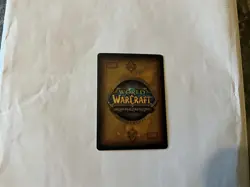 Warcraft Card CCG TCG - The Lich King - Foil Icecrown Mint/nm - Image 2