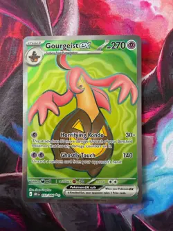 Gourgeist EX 102/086 Chaos Rising Full Art Pokemon Card - Image 1