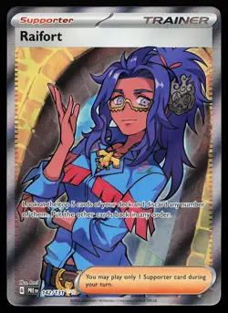 Raifort 142/131 Ultra Rare Prismatic Evolutions Pokemon Card - Image 1