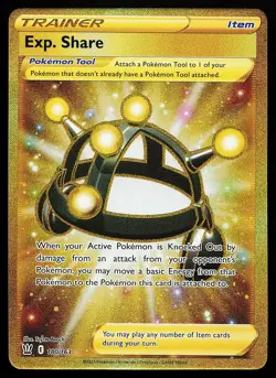 Exp. Share 180/163 Secret Rare Battle Styles Pokemon Card - Image 1