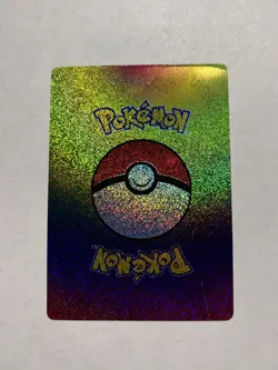 Mega Raikou EX Rainbow Foil Fan Art Display Card NM - Image 2