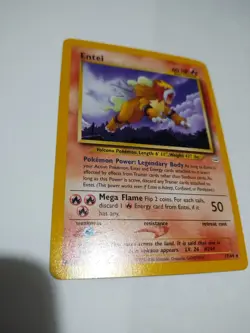 Mint Pokemon Card - Entei Neo Revelation 17/64 Rare Card Vintage Investment - Image 2