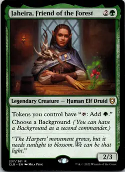 Jaheira, Friend of the Forest 237 CL Battle for Baldur's Gate MTG NM - Image 1