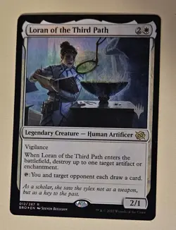 Loran of the Third Path - Foil Rare NM - MTG The Brothers' War Promos ⚔B&B - Image 1