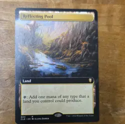 Magic: The Gathering Reflecting Pool CLB Rare Land Foil 0604 - Image 1