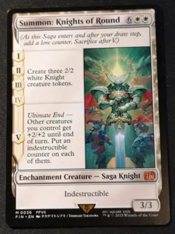 Summon: Knights Of Round - FIN - MTG - NM - EN - 0036 - Image 1