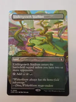 Undergrowth Stadium - MTG - Borderless - Commander Masters - #666 - LP - Image 1