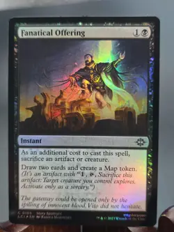 Fanatical Offering The Lost Caverns of Ixalan MTG Foil Lightly Played - Image 1