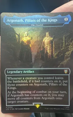 Argonath, Pillars of the Kings - The Ozolith Commander: the Lord of the..🔥🔥 - Image 1