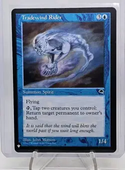 Magic: The Gathering, Tradewind Rider, Tempest, Common, 1997 - Image 1