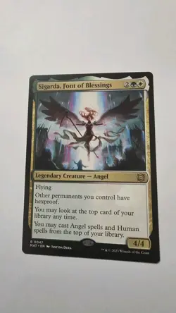 MTG Sigarda, Font of Blessings R March of the Machine: The Aftermath #47 MAT - Image 1