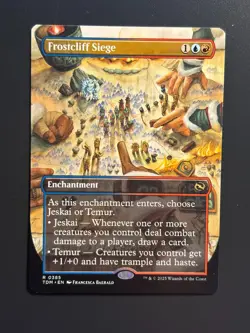 Frostcliff Siege (Borderless) Tarkir: Dragonstorm Regular - Image 1